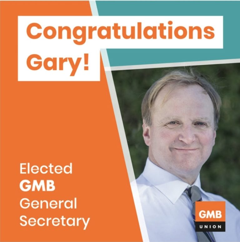 GMB Union Elects Gary Smith As New General Secretary | GMB Branch Of ...